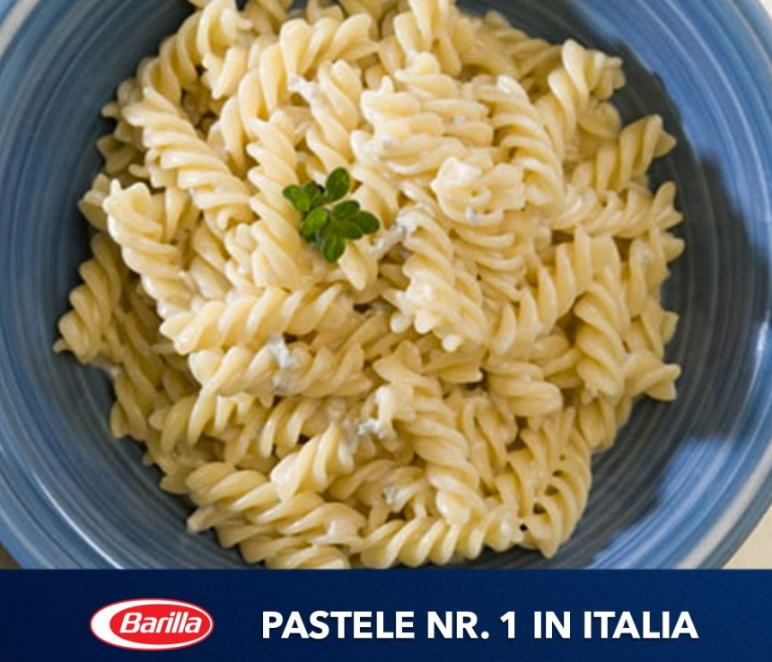 Fii si tu un Masterpasta: Barilla Fusilli cu sos Gorgonzola