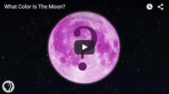 VIDEO Ce culoare are Luna?