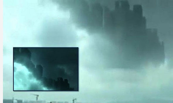 Un "oras plutitor" a aparut pe cer, in China. Ce este, de fapt, fenomenul bizar vazut de sute de oameni