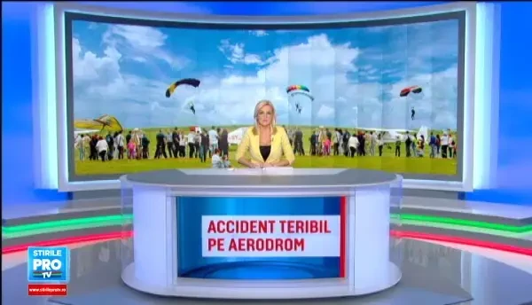ANIMATIE GRAFICA. Cum s-a produs accidentul de la Clinceni, in care 2 parasutisti au murit. Al treilea barbat este ranit grav