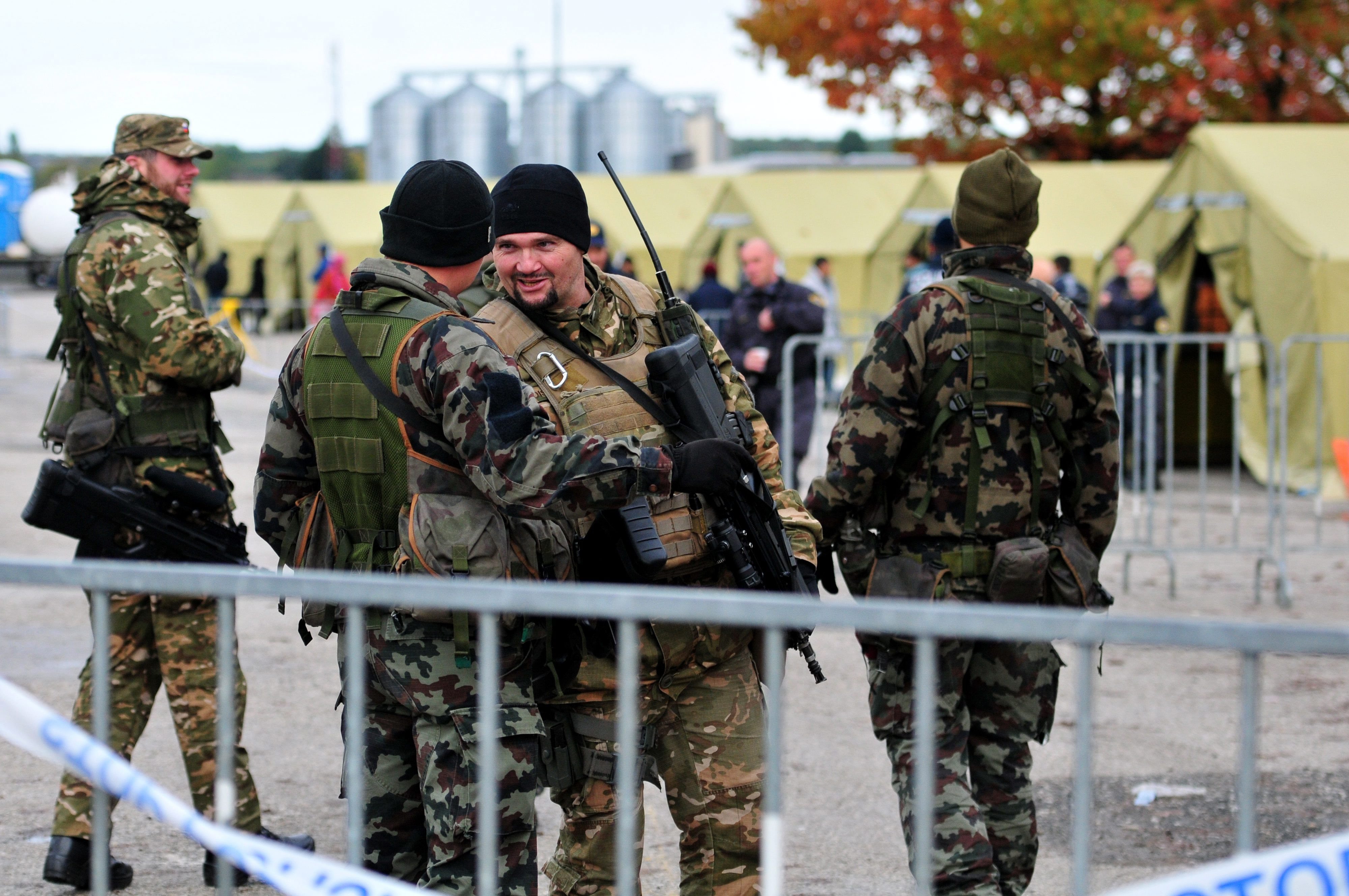 migranti slovenia, armata