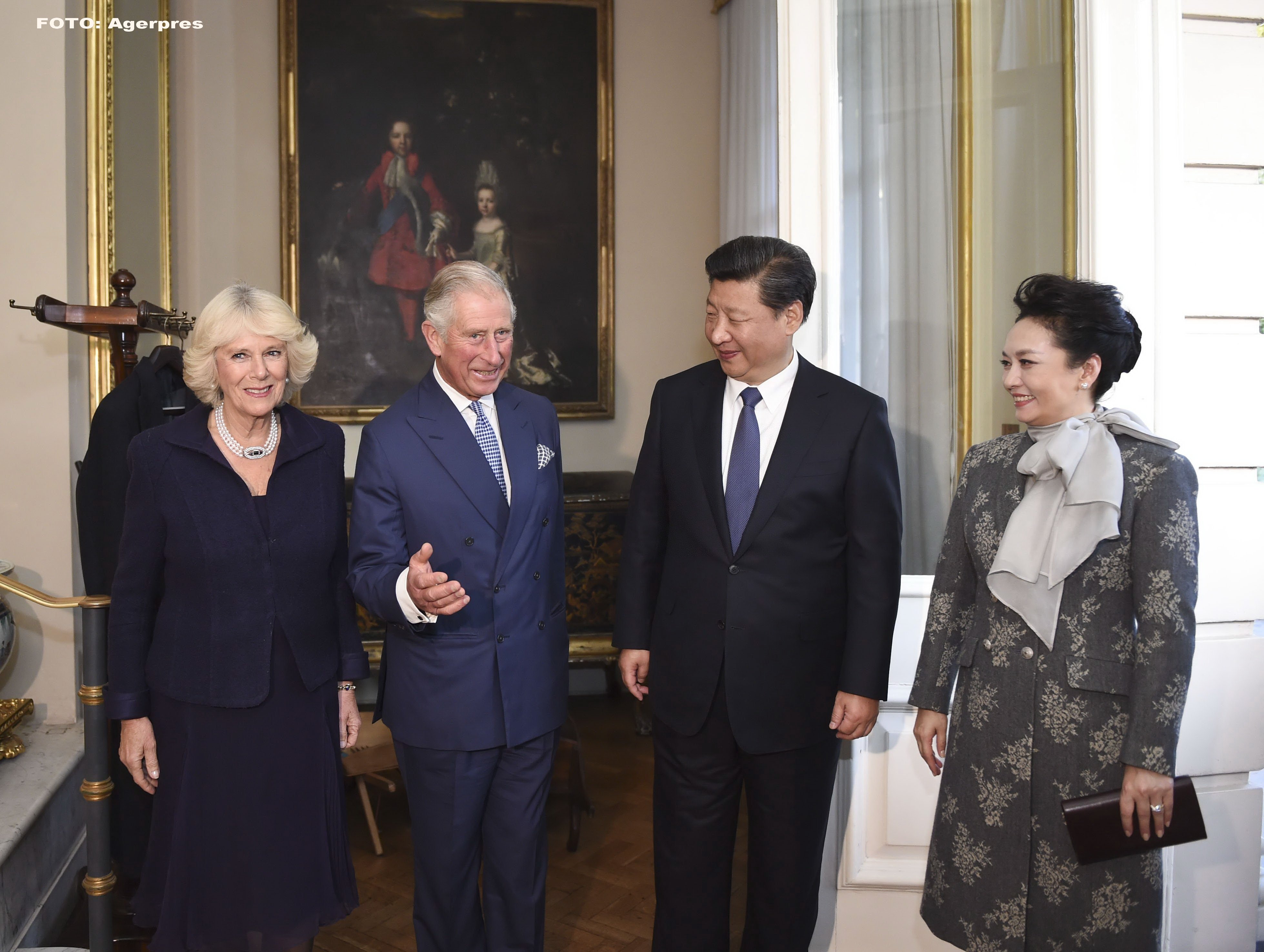 Xi Jinping in Marea Britanie - AGERPRES