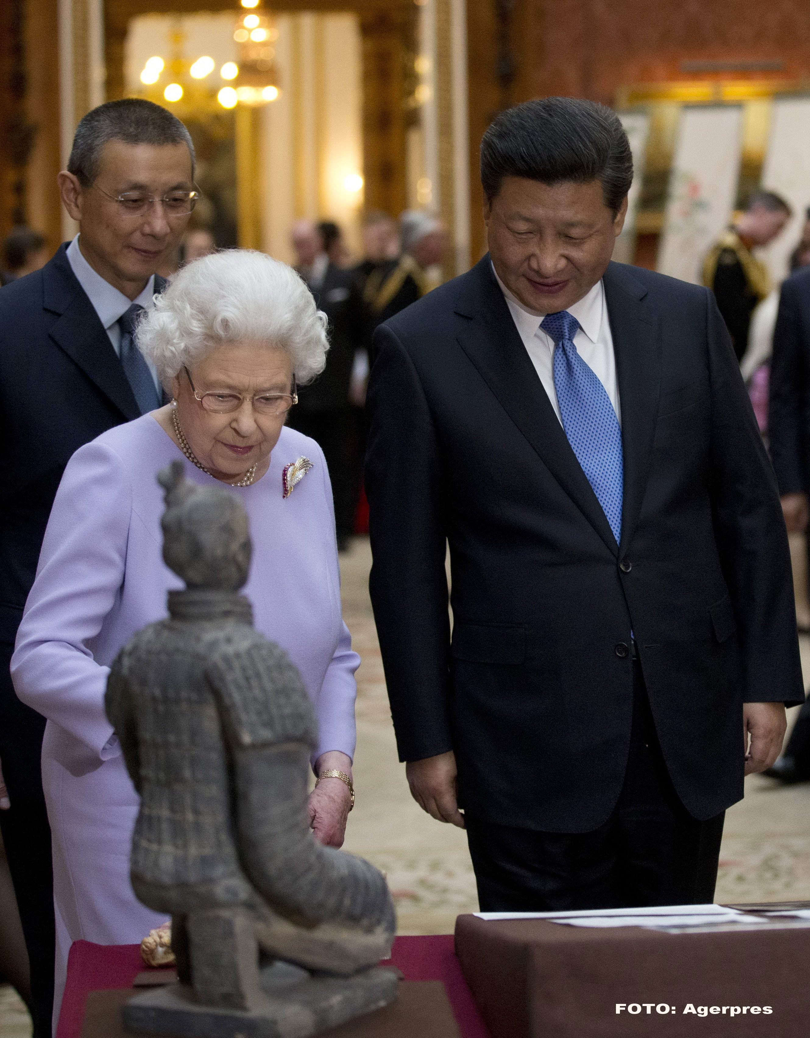 Xi Jinping in Marea Britanie - AGERPRES