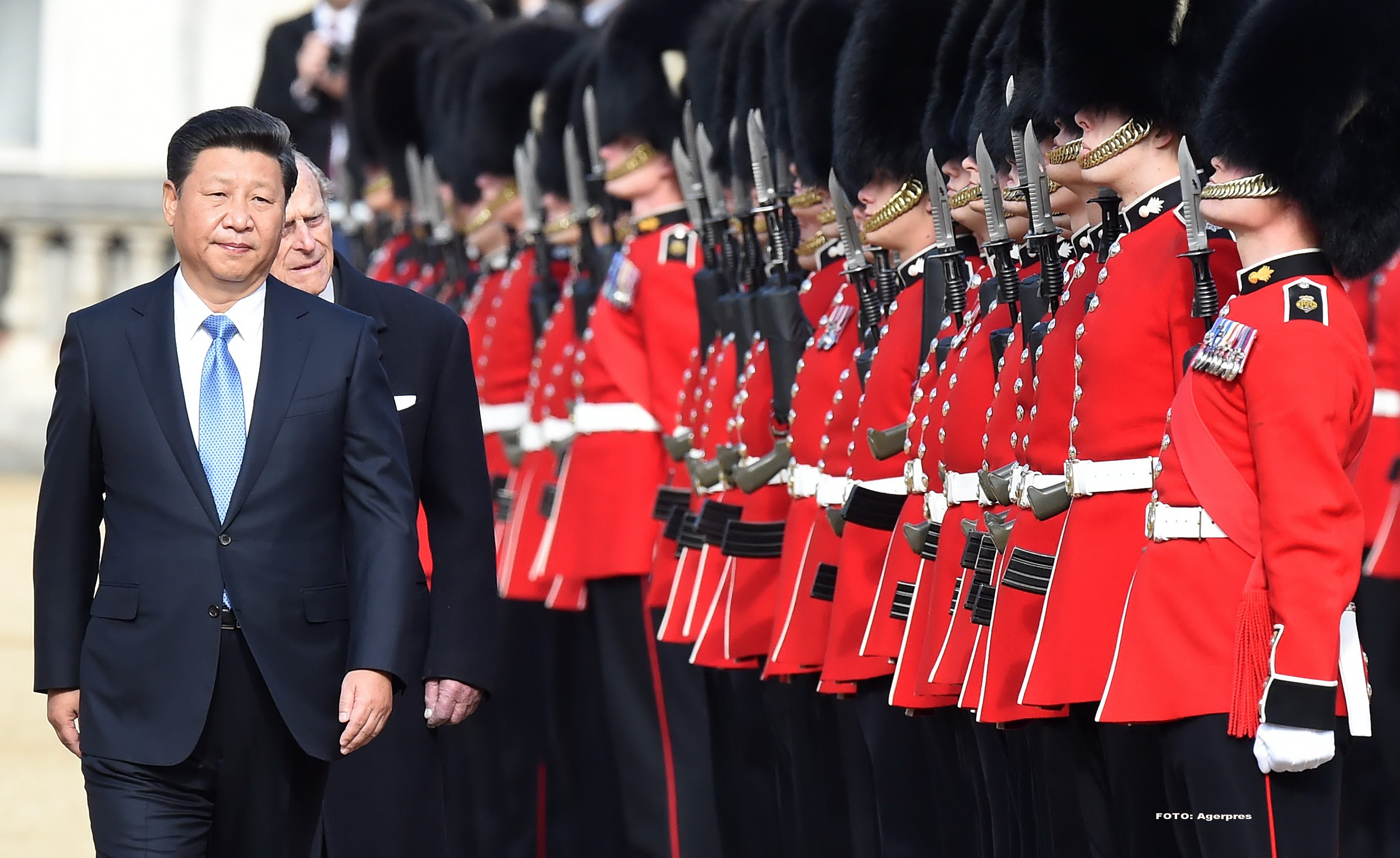 Xi Jinping in Marea Britanie - AGERPRES