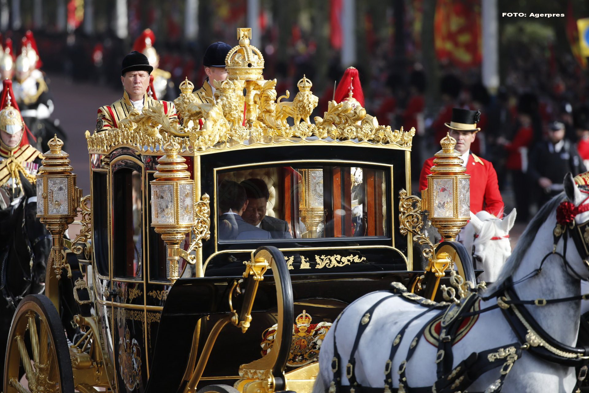 Xi Jinping in Marea Britanie - AGERPRES
