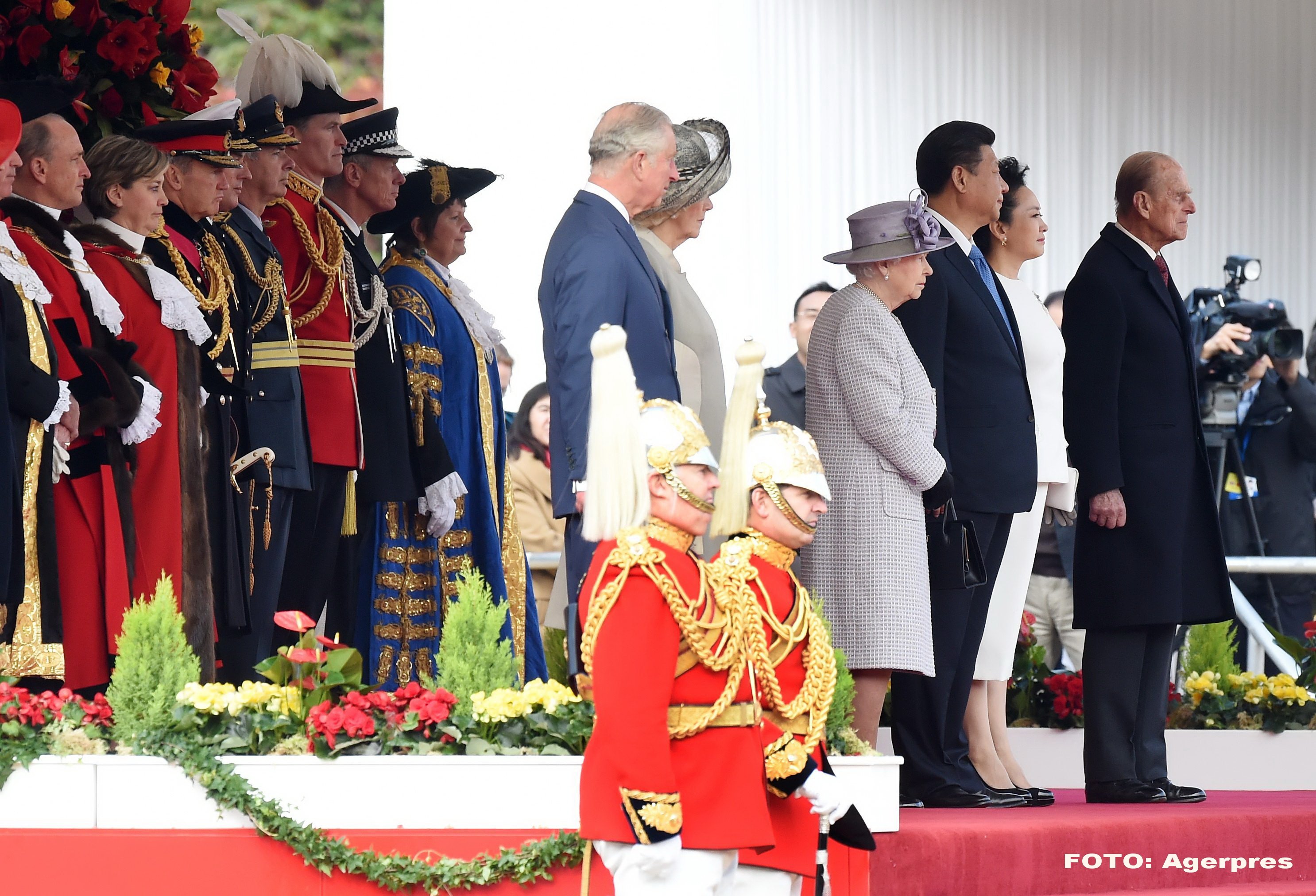 Xi Jinping in Marea Britanie - AGERPRES