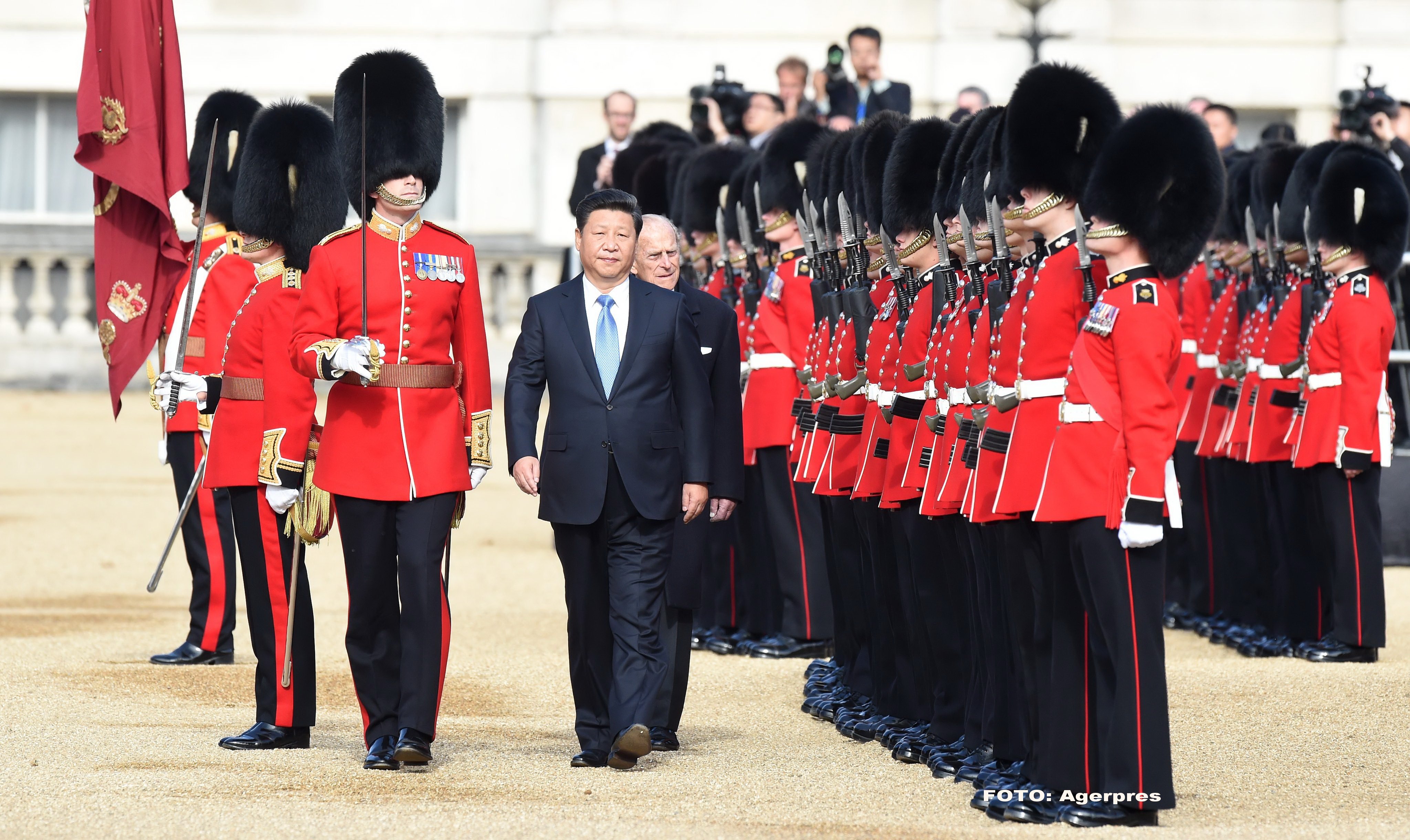Xi Jinping in Marea Britanie - AGERPRES
