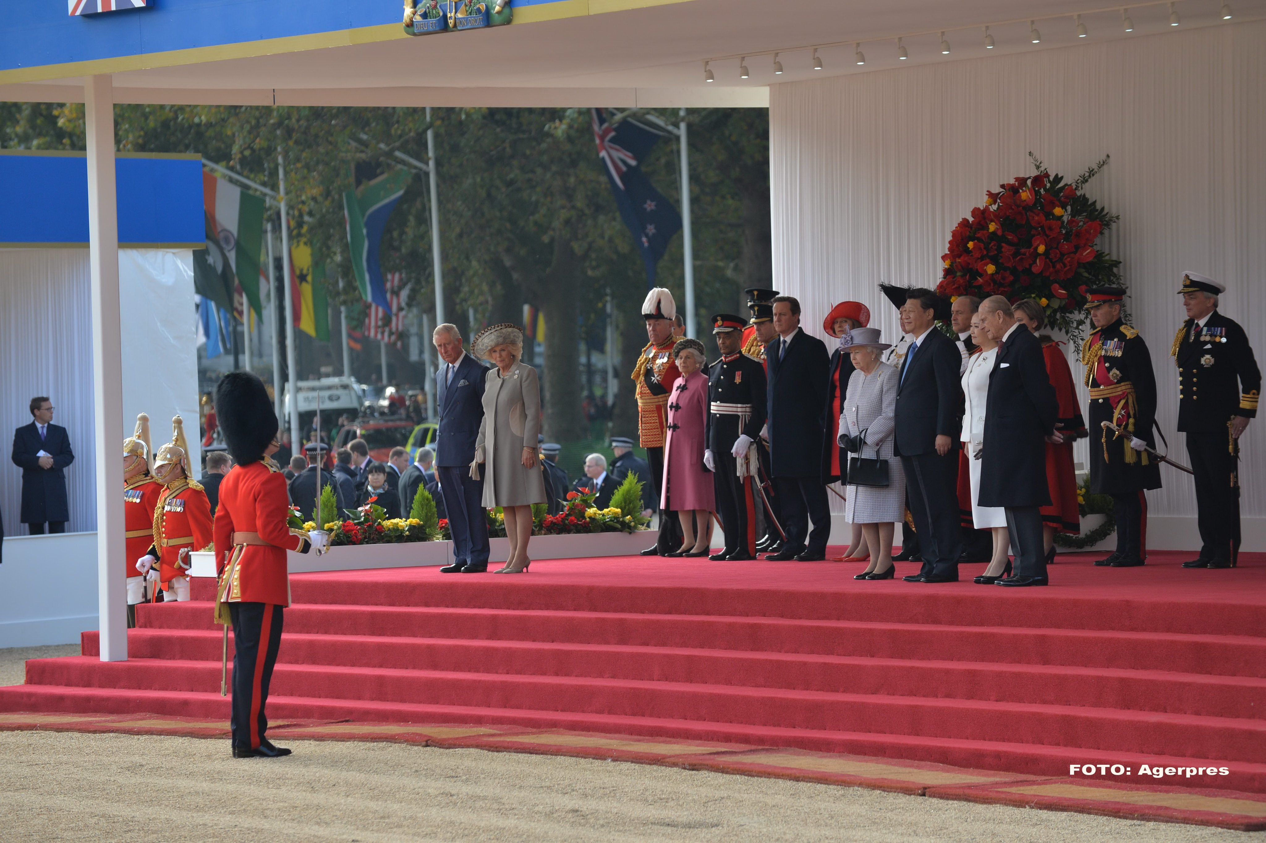 Xi Jinping in Marea Britanie - AGERPRES