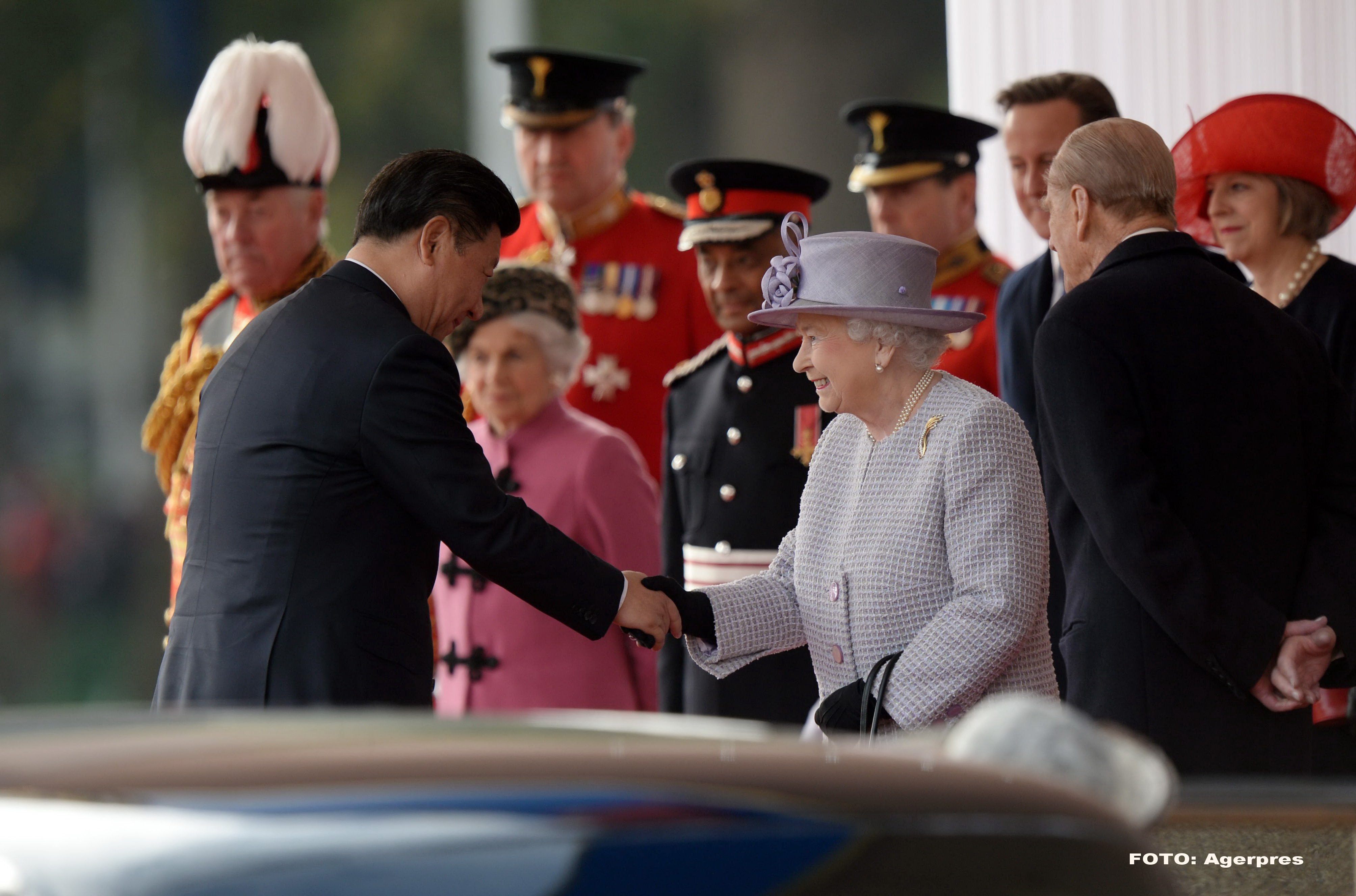 Xi Jinping in Marea Britanie - AGERPRES