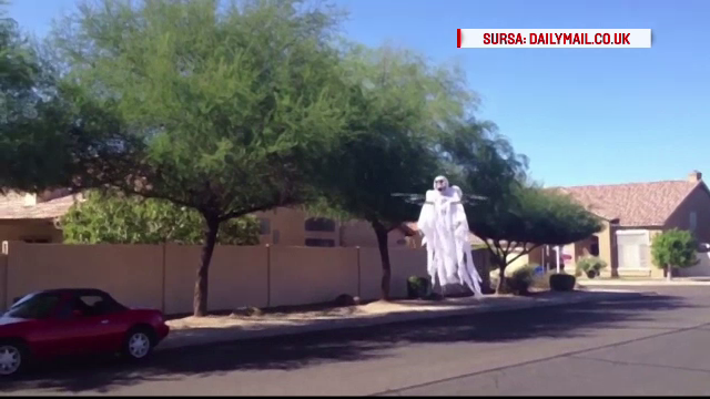 Inventia unui american i-a ingrozit pe vecinii sai. Ce a creat barbatul pentru Halloween