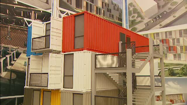 Cat costa o garsoniera sau un apartament de 4 camere intr-un loc construit din containere. Casa poate fi gata in cateva zile
