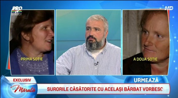 Triunghi amoros la Iasi. Un barbat recunoaste ca e casatorit cu doua surori si are 14 copii cu ele