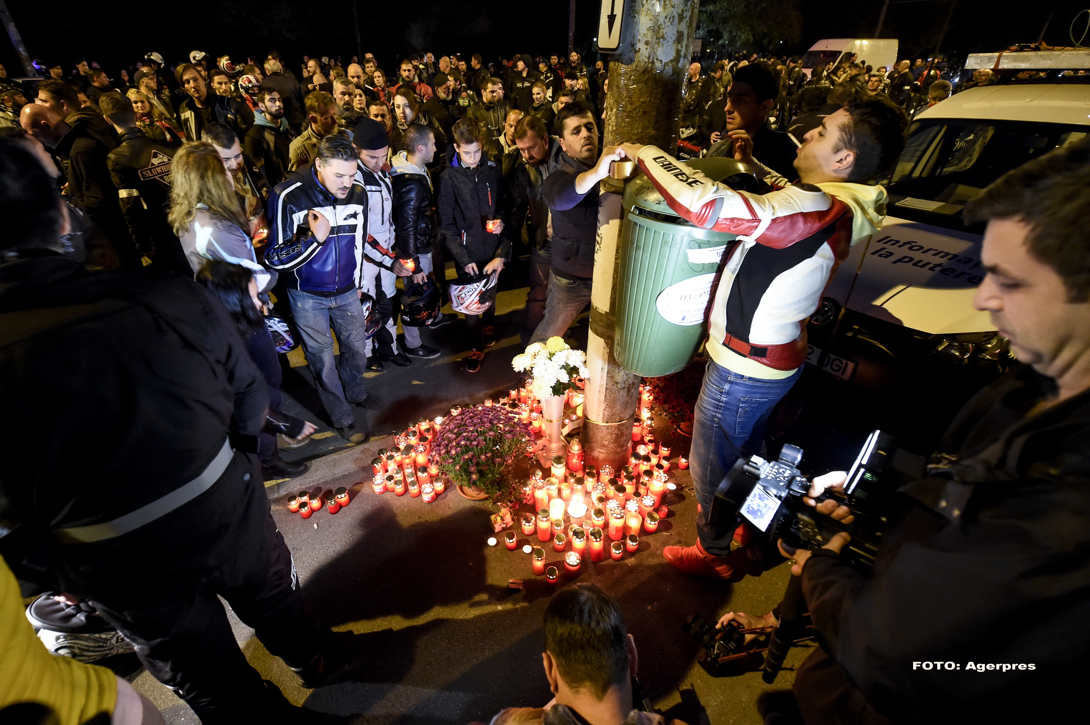 Mars al motociclistilor - AGERPRES