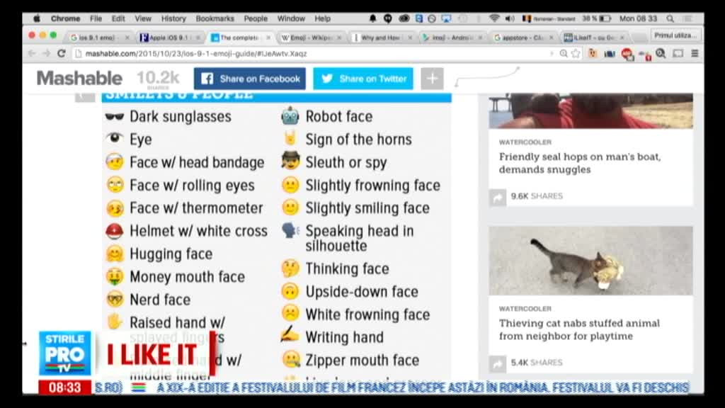 iLikeIT. Cum au aparut celebrele emoticoane din mesajele de pe telefon. Aplicatia cu care va puteti crea propriul EMOJI