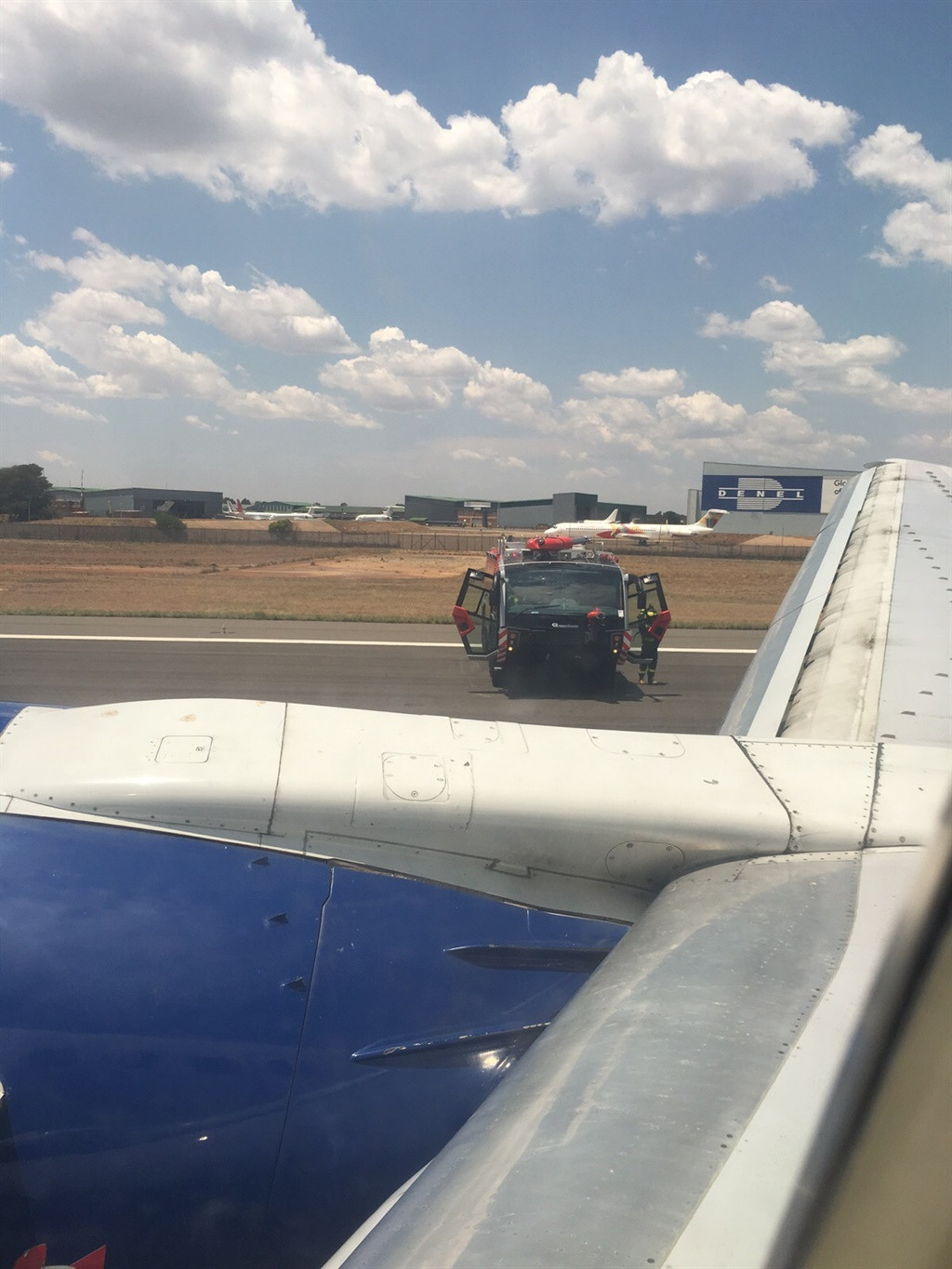 "Trenul de aterizare s-a stricat". Un avion British Airway, cu 94 de pasageri la bord, a aterizat fortat in Johannesburg