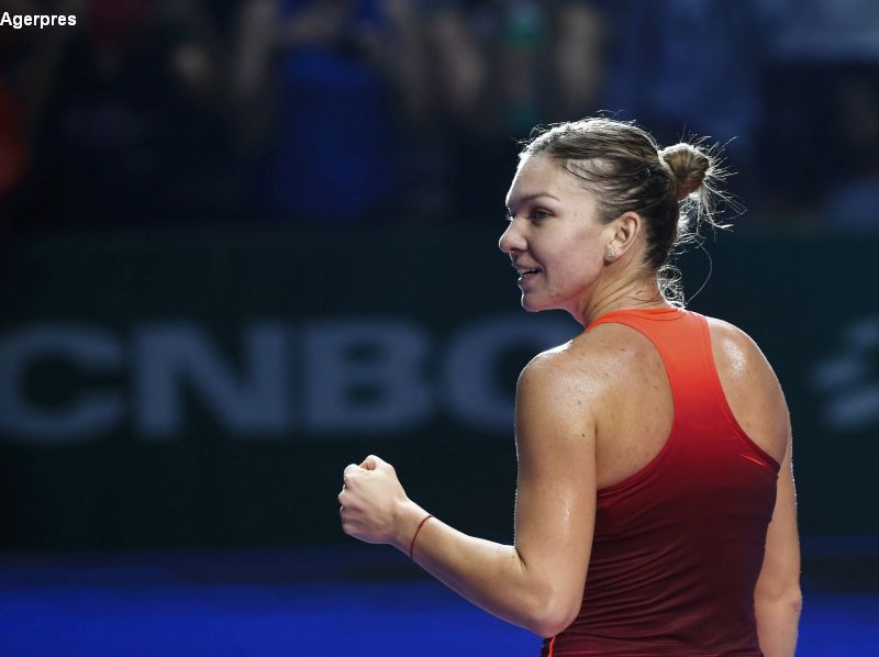 SIMONA HALEP - MARIA SHARAPOVA 4-6, 4-6. Simona Halep a pierdut dramatic setul doi, dupa ce a revenit de la 1-5