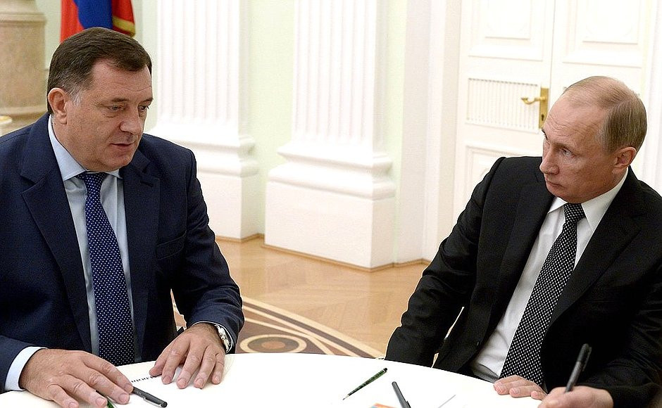 Milorad Dodik si Vladimir Putin
