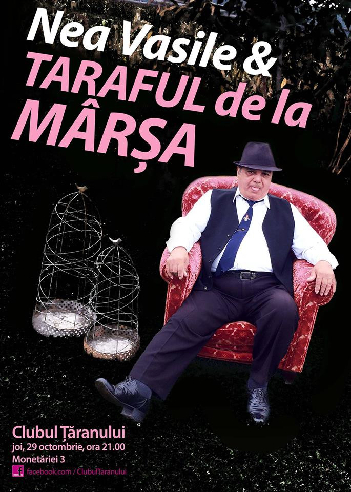 Concert lautaresc autentic. Nea Vasile si Taraful de la Marșa, LIVE la Clubul Taranului