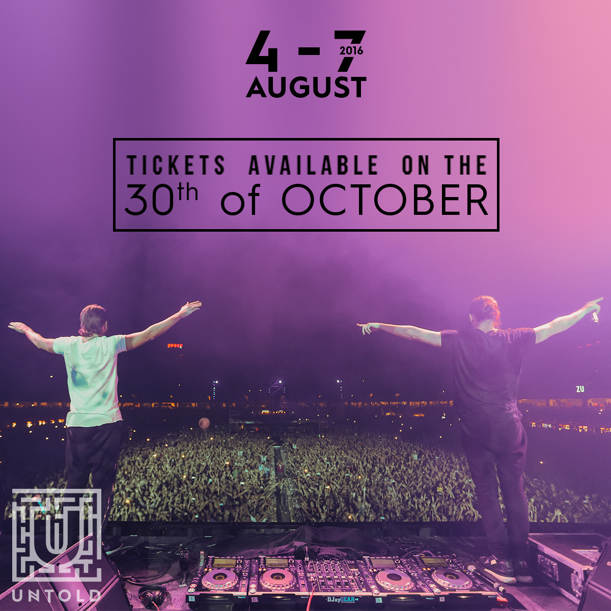 UNTOLD scoate o noua serie de 5.000 de abonamente la vanzare pentru 2016