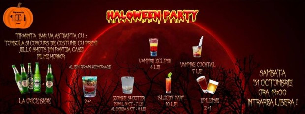 Halloween-ul vine cu party-uri si distractie! Ce facem in weekend