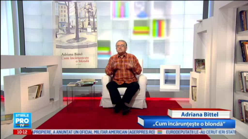 Omul care aduce cartea: Adriana Bittel, "Cum incarunteste o blonda"
