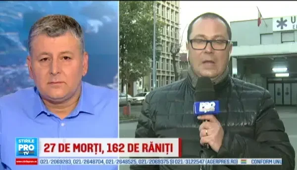 Starea ranitilor din Clubul Colectiv