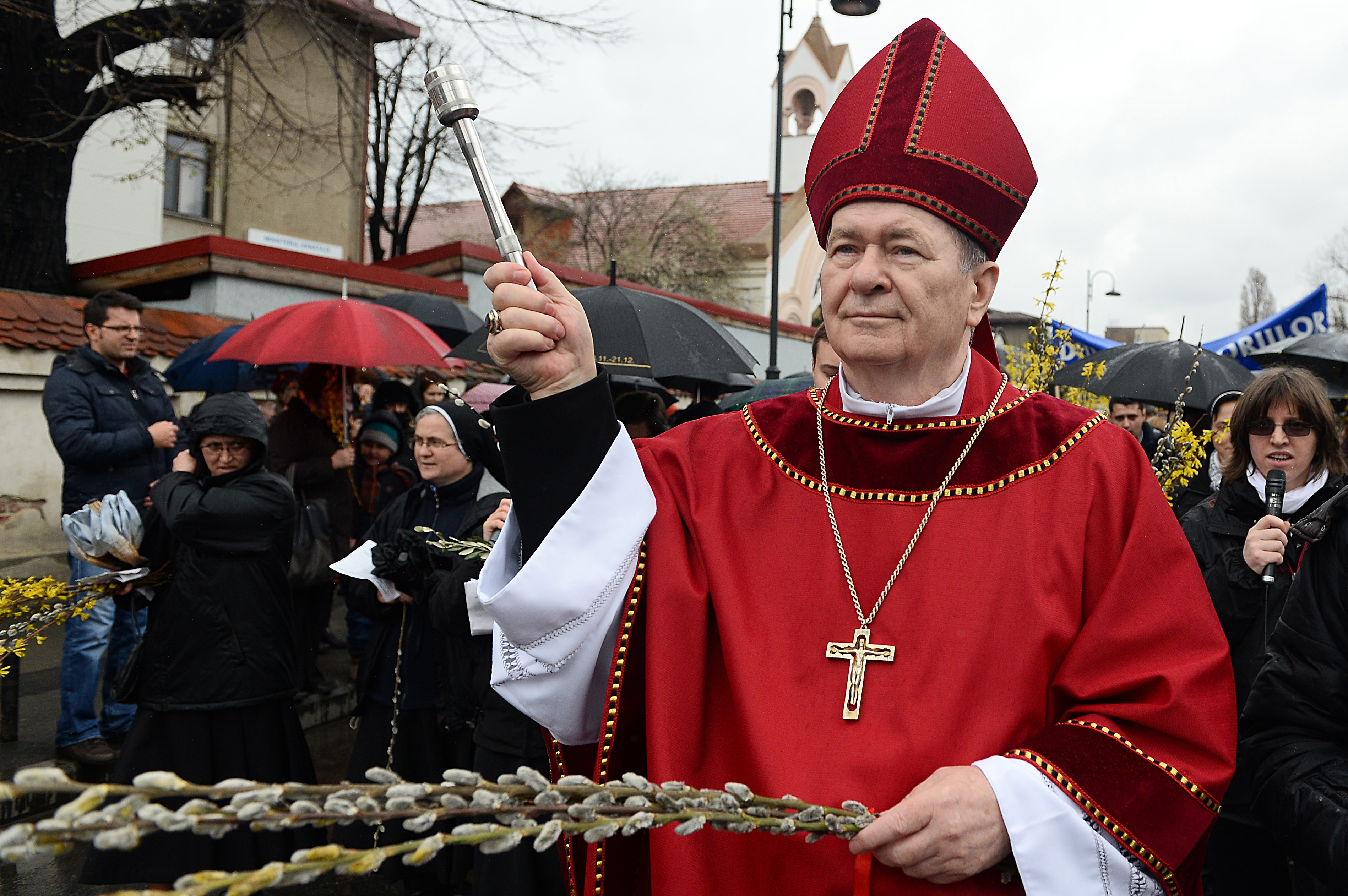 "Cred ca noi, bisericile, n-am lucrat indeajuns in acesti 25 de ani". Arhiepiscopul romano-catolic, la locul tragediei