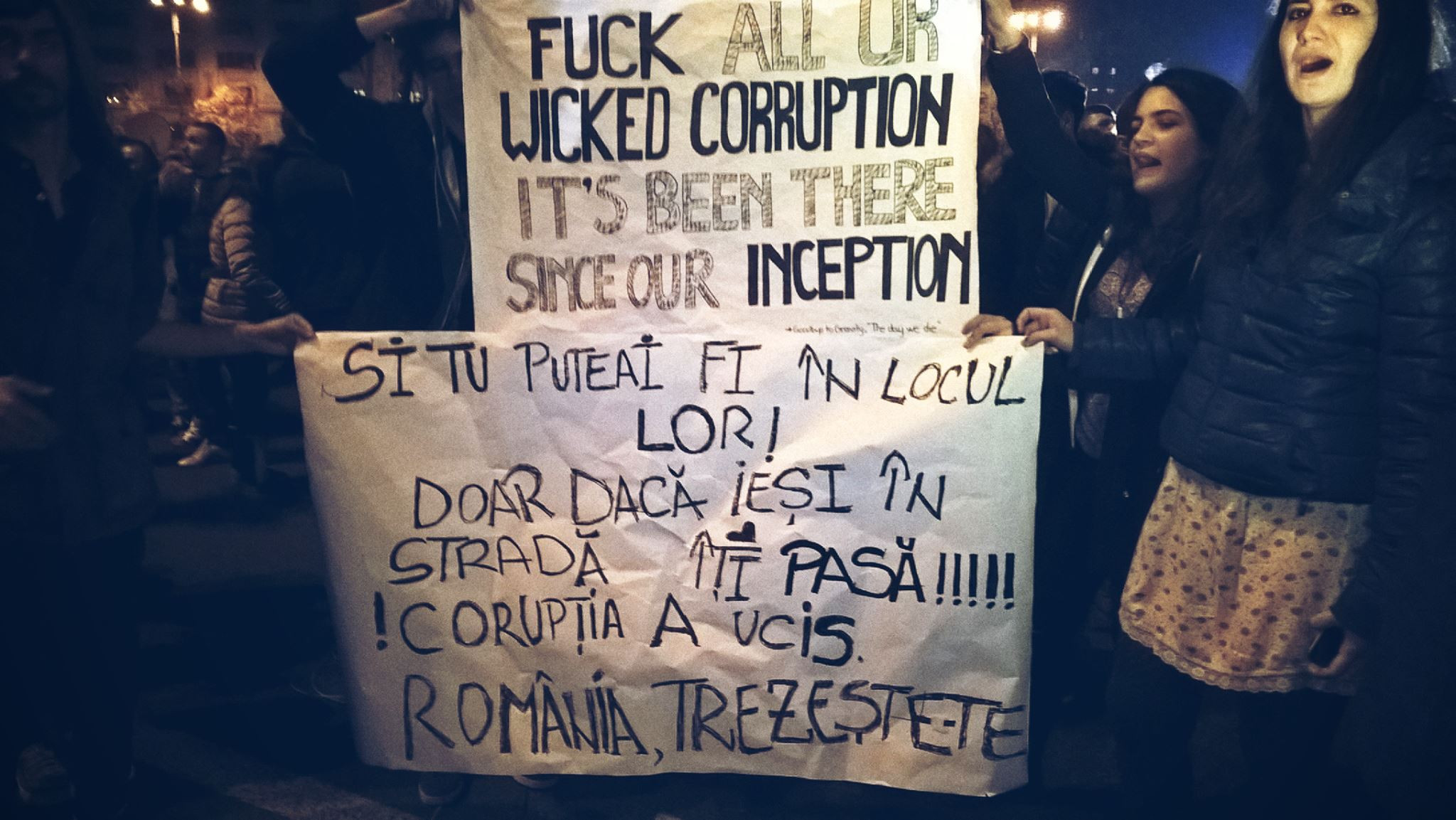pancarta protest