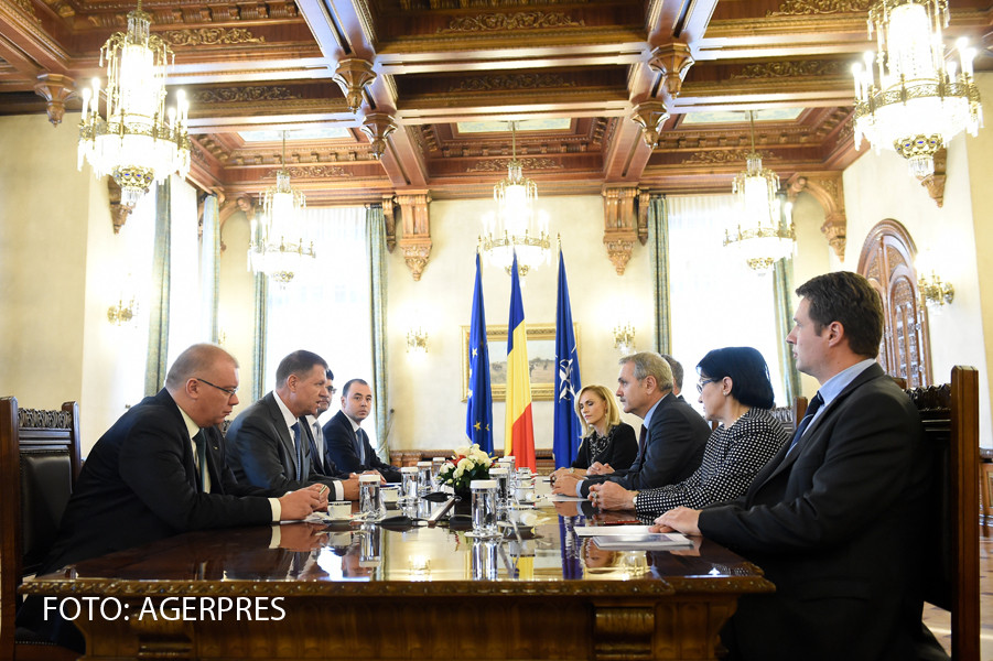 Consultarea presedintelui Klaus Iohannis cu reprezentantii PSD in vederea desemnarii unui nou premier.