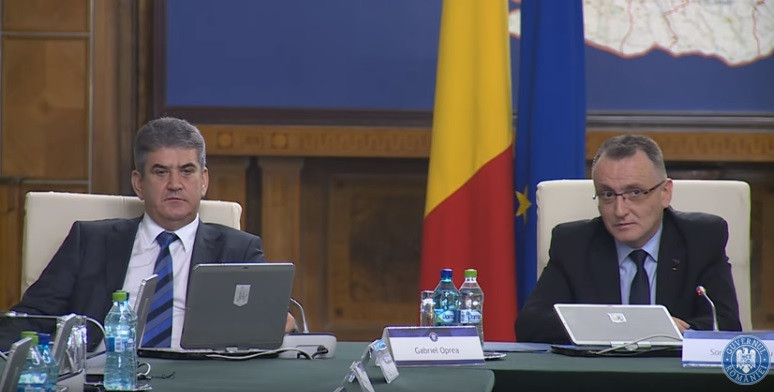 Gabriel Oprea, prezent in dreapta noului premier interimar. Ce a schimbat de fapt demisia lui Victor Ponta