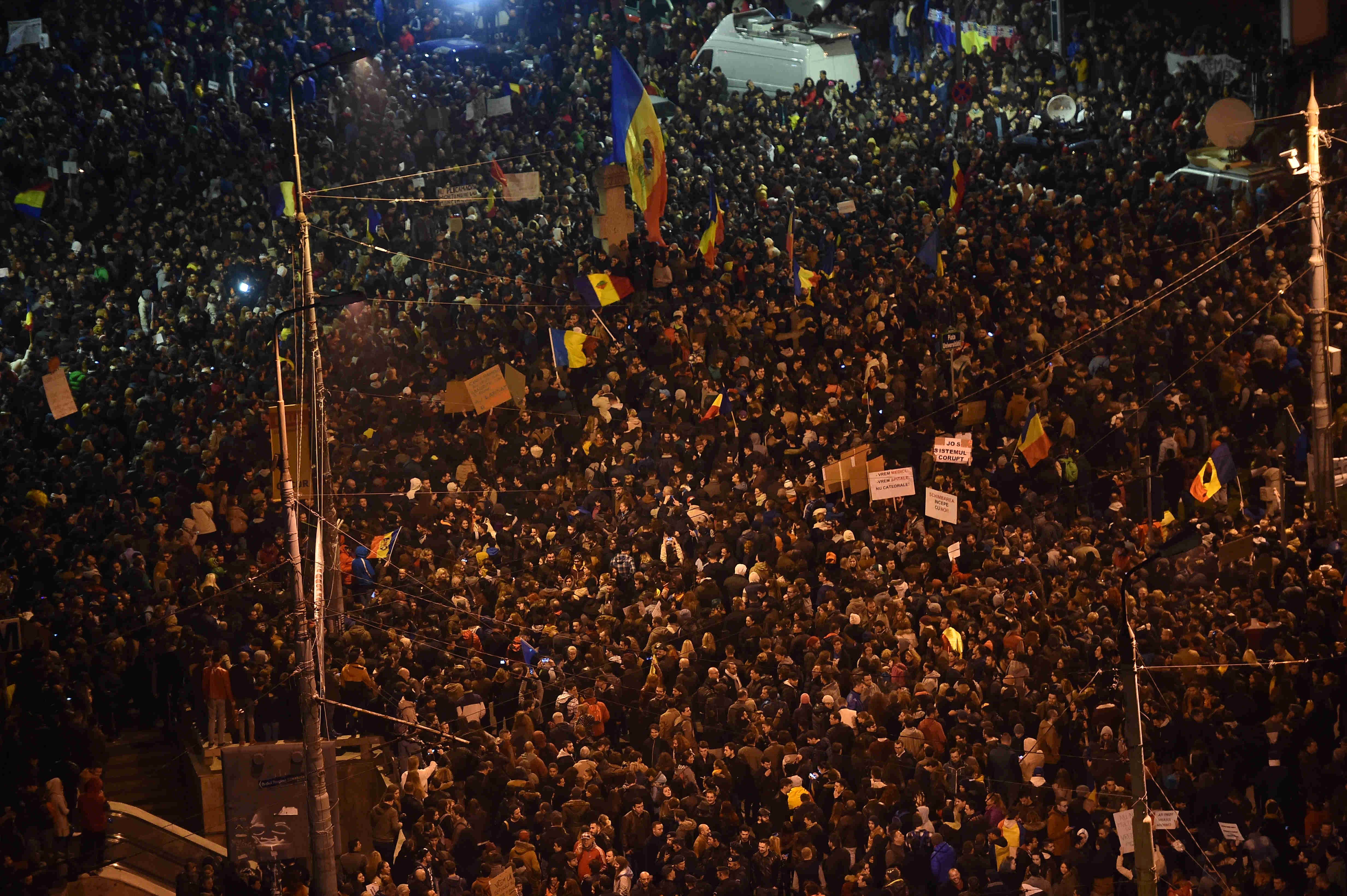 proteste ziua III, Universitate
