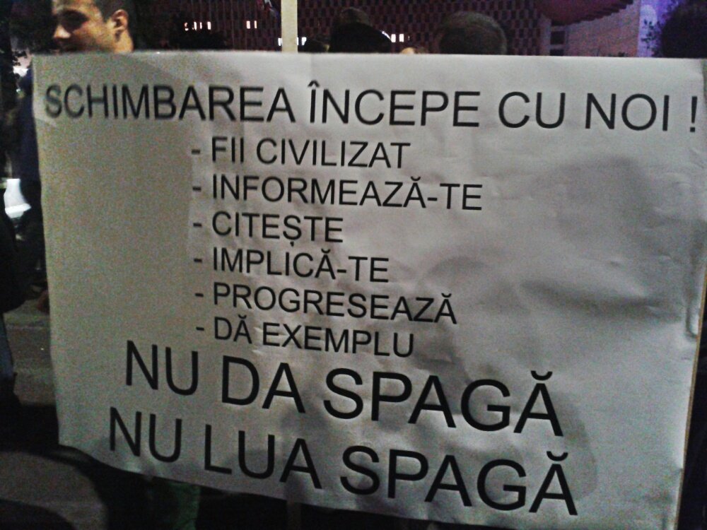 proteste ziua III, Universitate