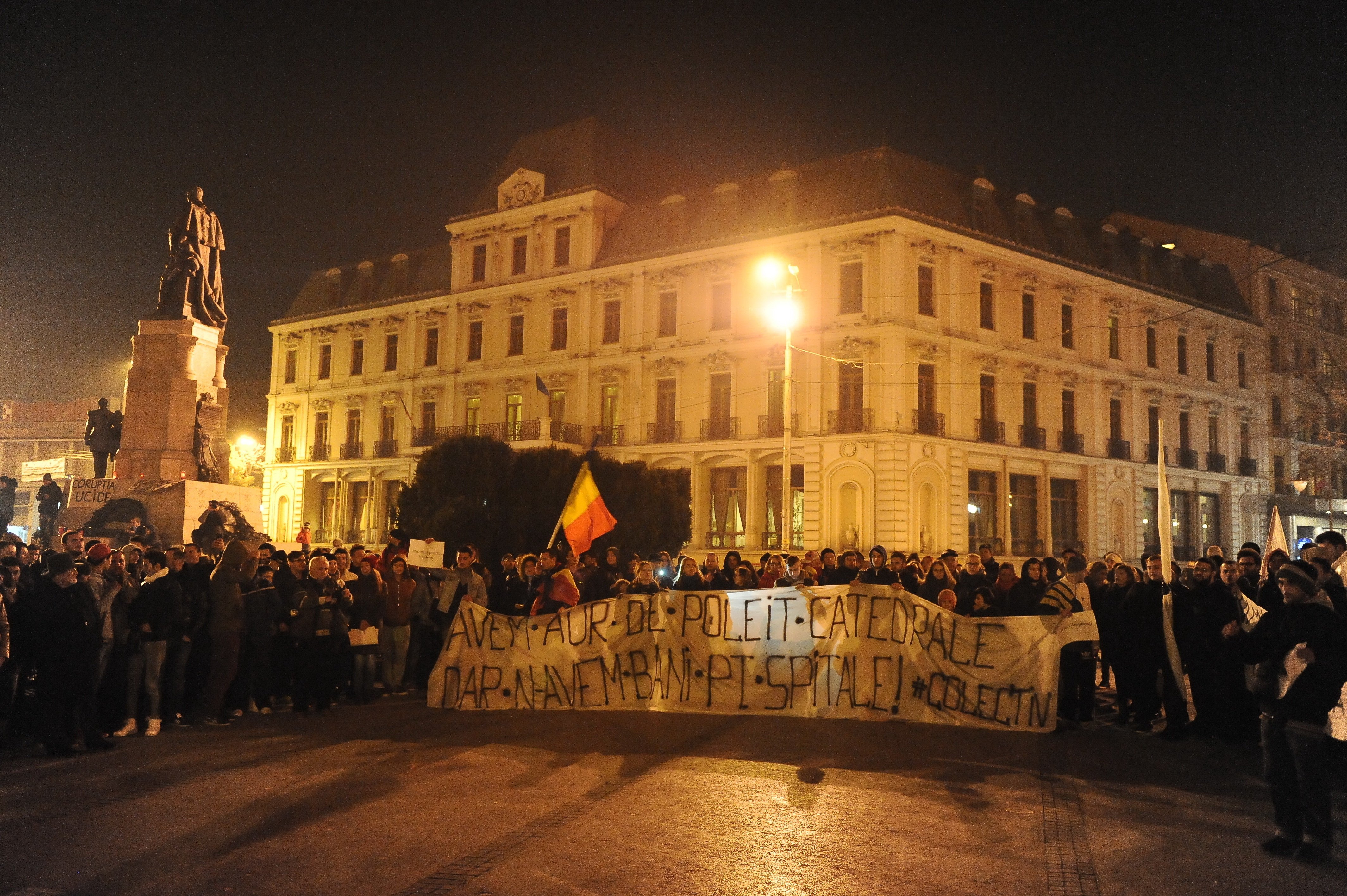 proteste colectiv, a treia zi - agerpres - 9