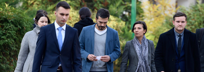 Reprezentanti ai societatii civile sosesc la Palatul Cotroceni, unde au fost invitati de presedintele Klaus Iohannis