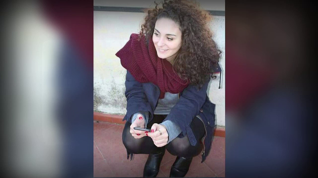 Omagiu emotionant la Napoli, in memoria Tulliei, studenta care a pierit la Colectiv: "Era mereu cu zambetul pe buze"