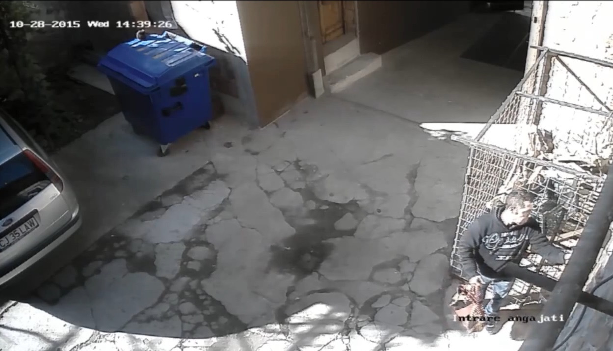 Un individ de 31 de ani care a dat mai multe spargeri in centrul Clujului a fost prins de politisti