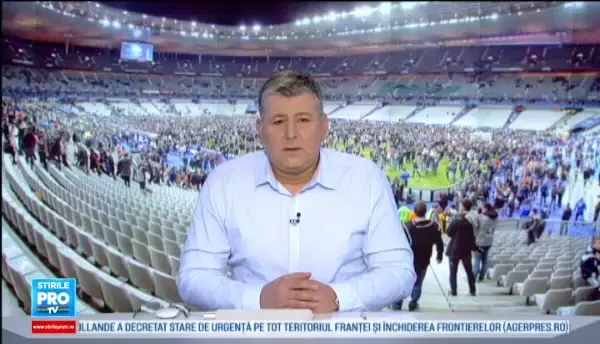 Scene ireale pe Stade de France, dupa un atac kamikaze. Corespondentul Sport ProTV, Adi Costeiu, povesteste clipele de cosmar
