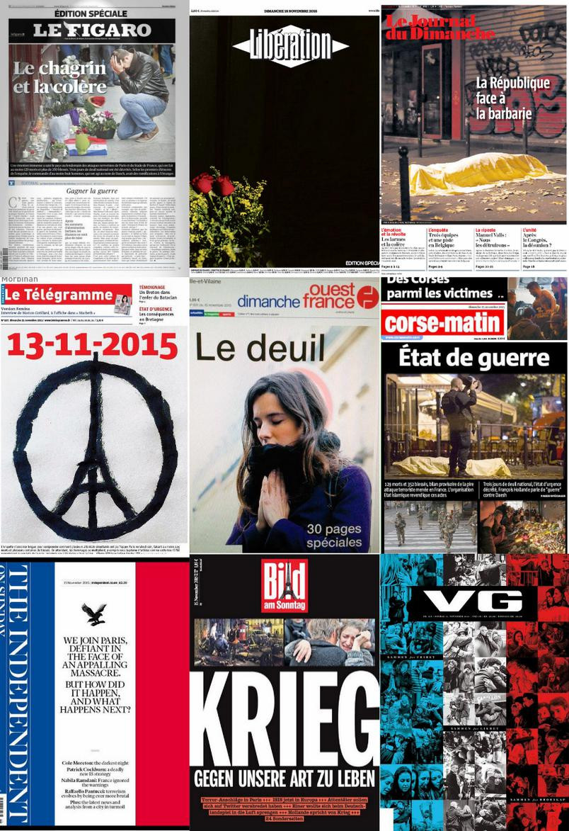 "In numele cui?". "Jihadistii din Paris au intrat ca falsi refugiati". Primele pagini ale ziarelor, dupa tragedia din Franta