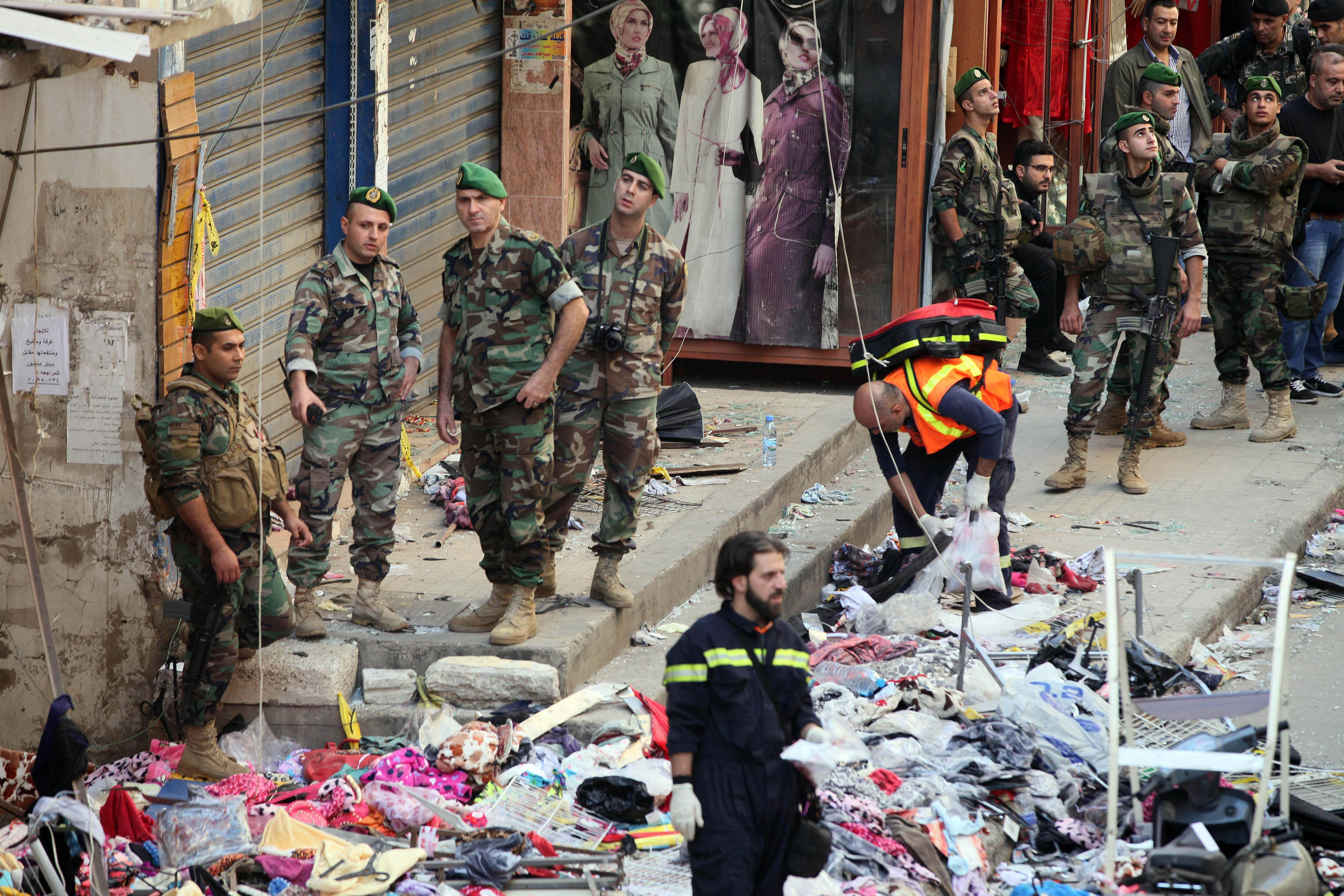 Dublu atentat in Liban, soldat cu 43 de morti. Statul Islamic a revendicat atacurile