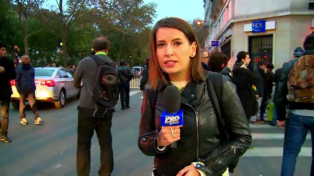 Corespondentul Pro TV la Paris a trait spaima alertelor false: "Au strigat ca se trage si toti am luat-o la fuga"
