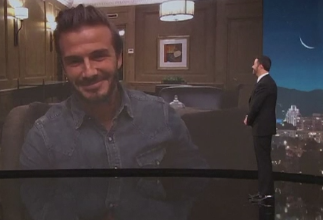 David Beckham a fost desemnat "Cel mai sexy barbat din lume". Discursul inedit pe care l-a avut la primirea titlului