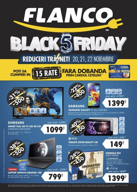 Oferte Flanco Black Friday