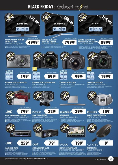 Oferte Flanco Black Friday