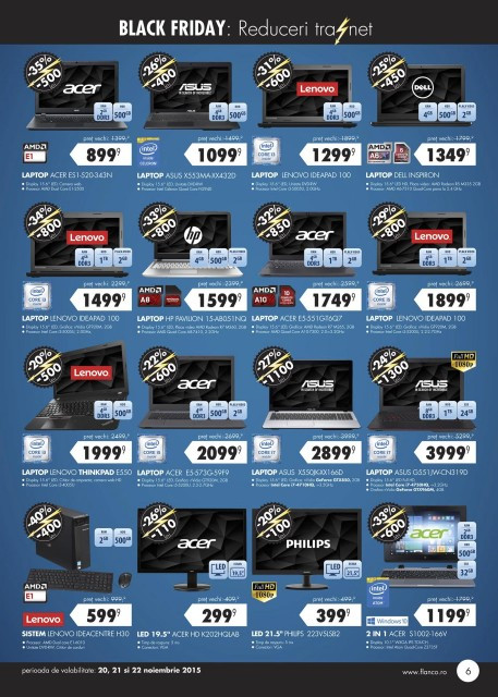 Oferte Flanco Black Friday