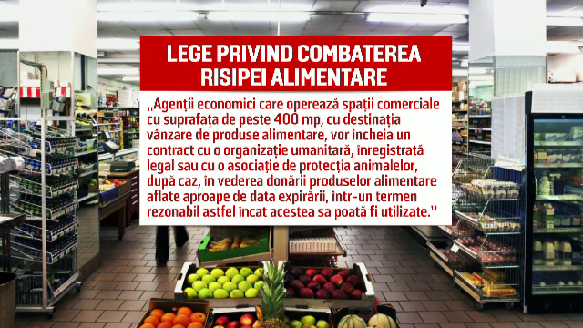 Legea anti-risipa mai trebuie sa treaca doar de deputati. Unde ar urma sa ajunga hrana din supermarketuri inainte sa expire