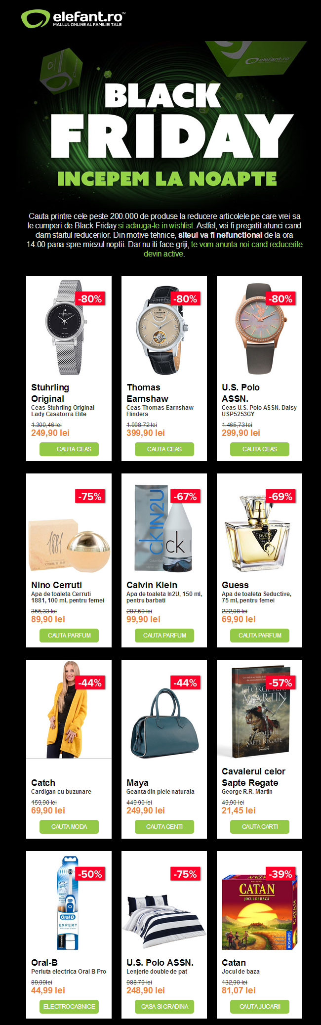 Black Friday 2015, elefant