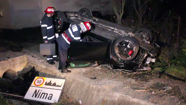 Fiul cel mic al lui Silviu Prigoana s-a rasturnat cu masina. Explicatia tanarului pentru accidentul pe care l-a provocat