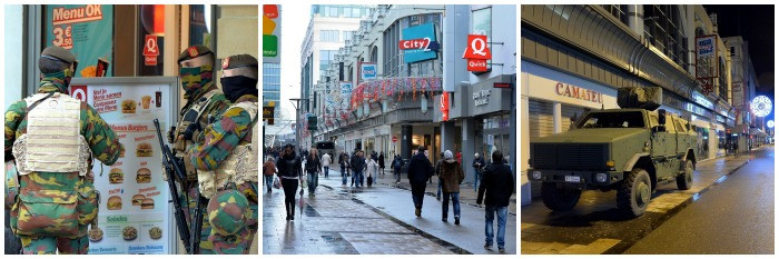 Operatiuni antiteroriste in Belgia. Politia a inchis mai multe strazi, iar sapte persoane au fost arestate