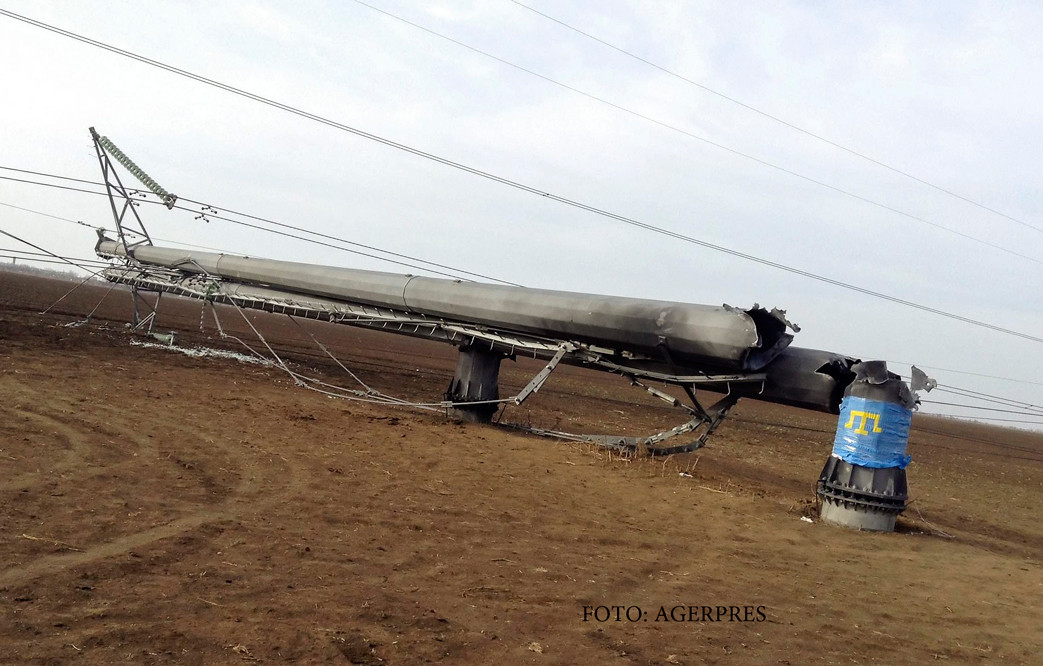 Criza intre Rusia si Ucraina, dupa ce Crimeea a ramas fara curent de joi noapte. "Ar putea fi un act terorist"