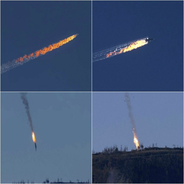 Avion rus doborat. Corpul pilotului ucis, recuperat de Turcia, va fi trimis Rusiei: "Cadavrul ne-a fost predat la frontiera"